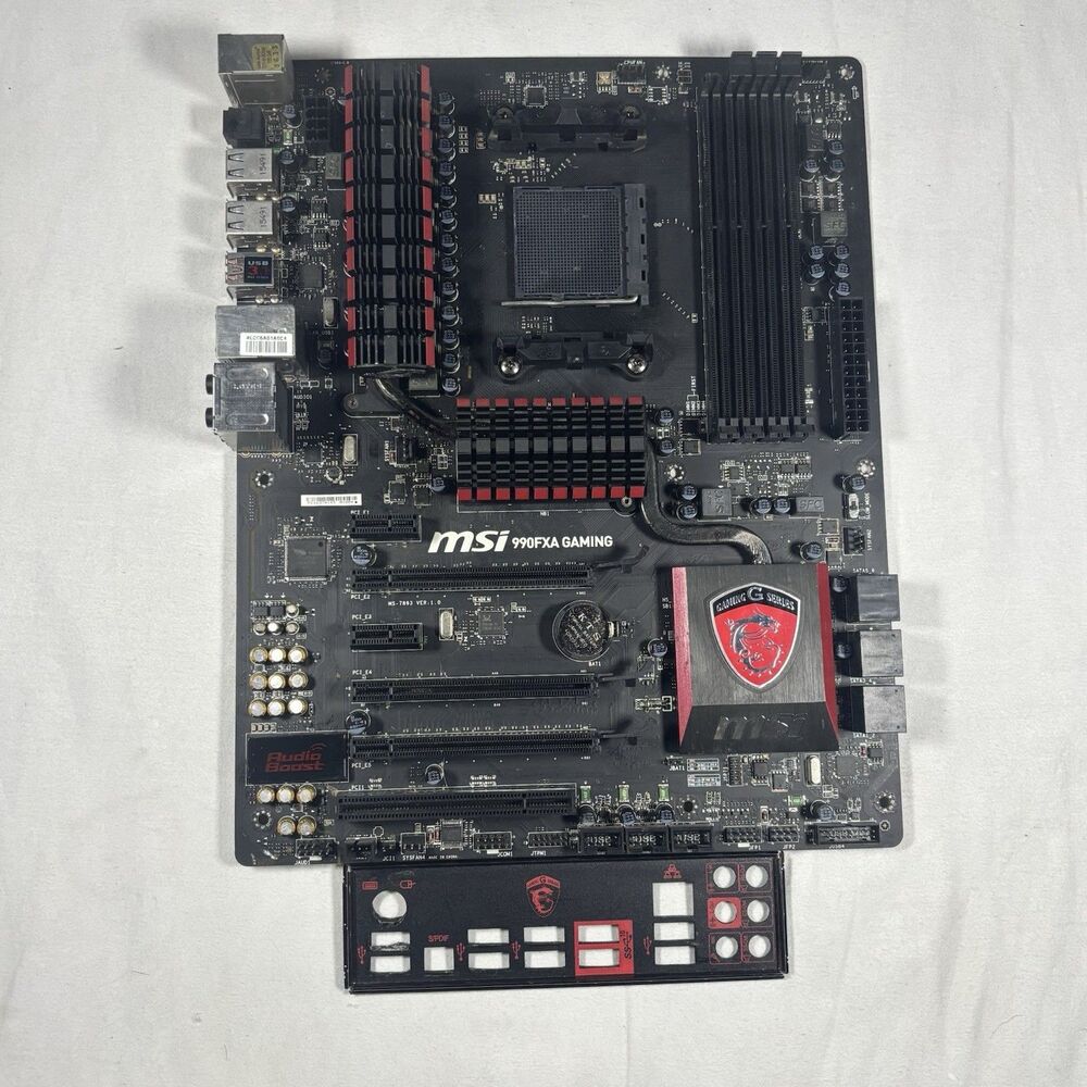 MSI 990FXA Gaming AM3+ ATX Motherboard Not Tested